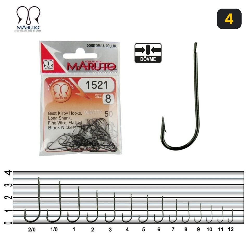 Maruto 1521 Bn Olta İğnesi 4
