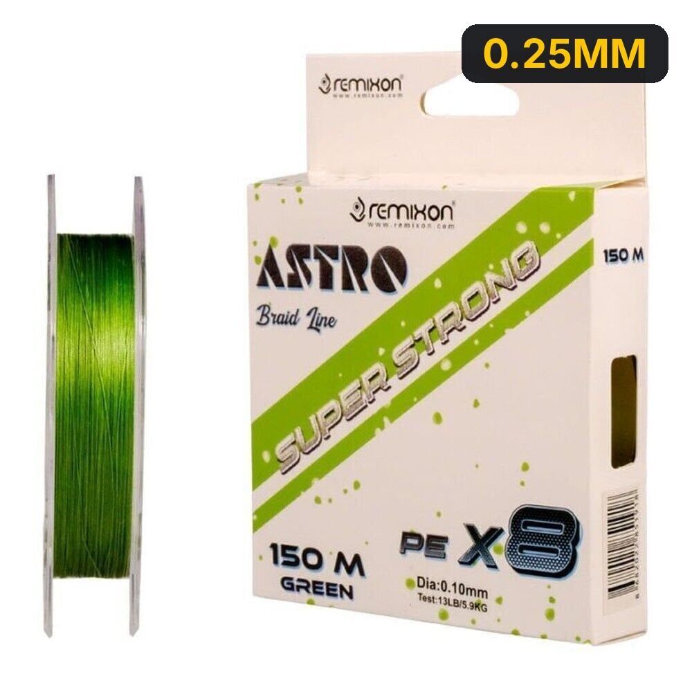 Remixon Astro 8X 150m Green İp Misina 0.25MM