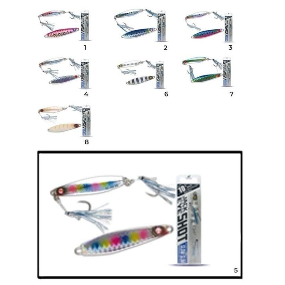 Hayabusa EX 976 Jack Eye Slow Slim 10gr Light Jig Suni Yem