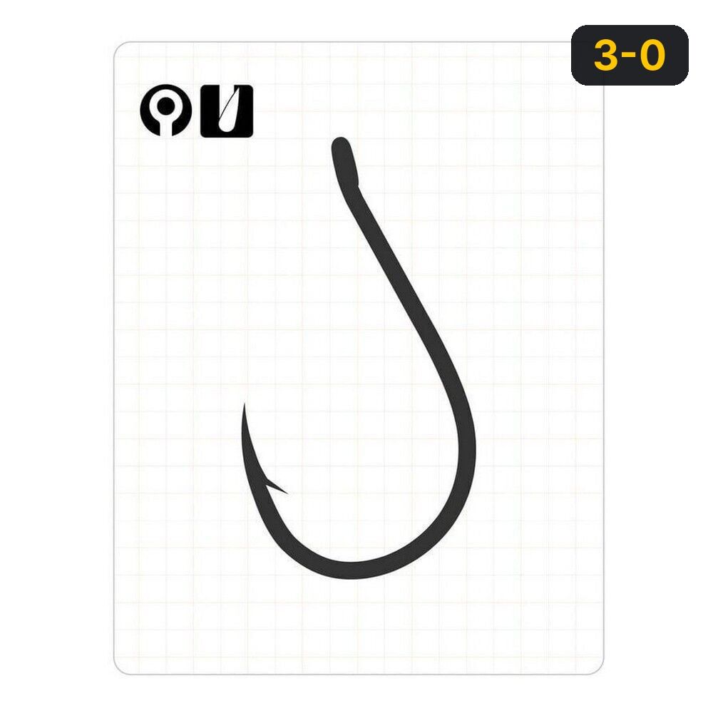 Fudo 1101 Chinu Black Nikel İğne 3-0
