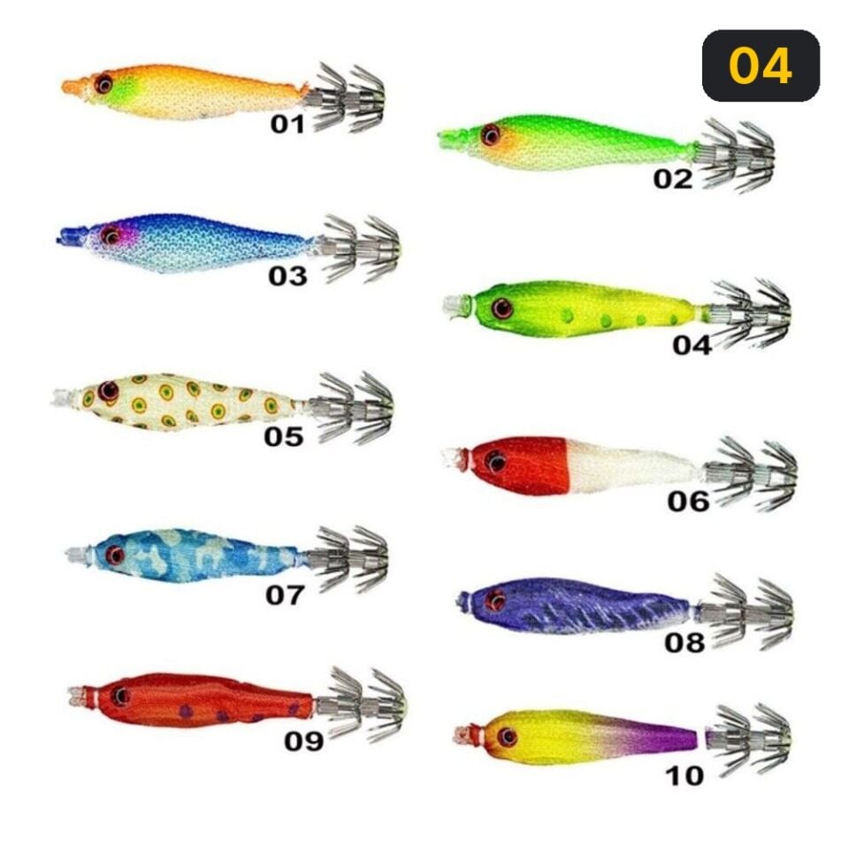 Ryuji Soft Squid 7cm Silikon Kalamar Zokası 04