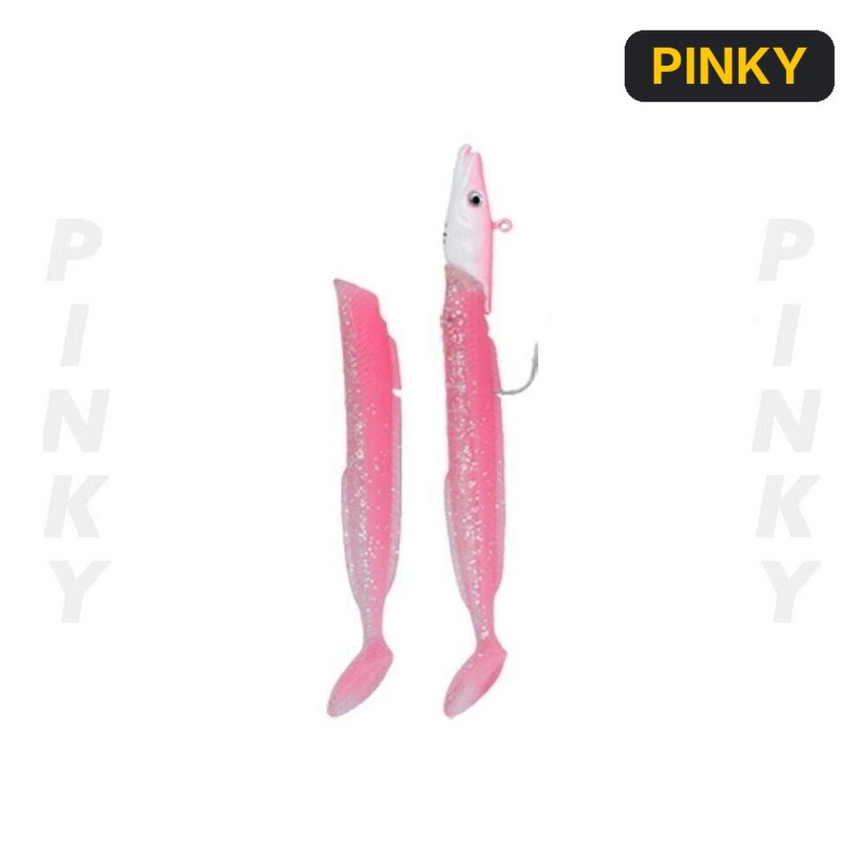 Fujin Salt Eel 10cm 12gr x2 Silikon Yem PINKY