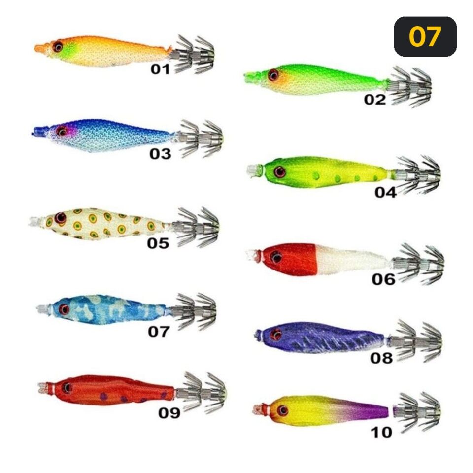Ryuji Soft Squid 7cm Silikon Kalamar Zokası 07