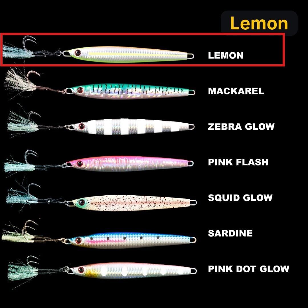Ryuji Salty Jig 120gr Metal Yem Lemon