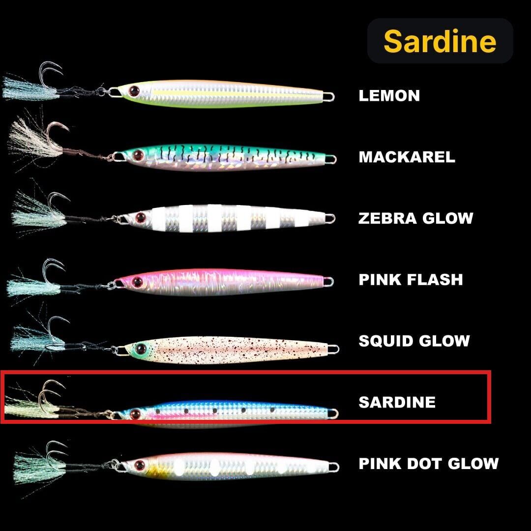 Ryuji Salty Jig 120gr Metal Yem Sardine