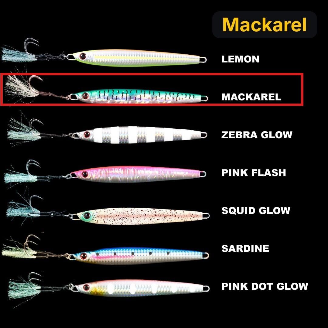 Ryuji Salty Jig 120gr Metal Yem Mackarel