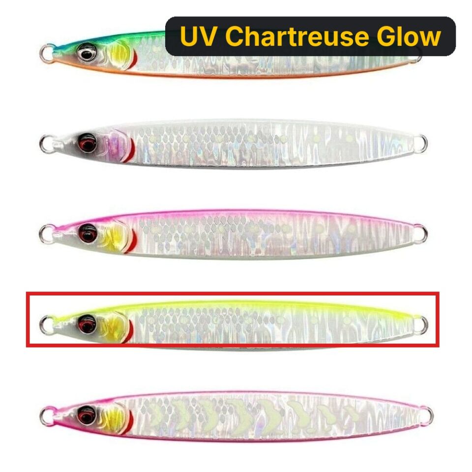 Savage Gear Sardine Glider 14.5 cm 150 gr Metal Yem UV Chartreuse Glow