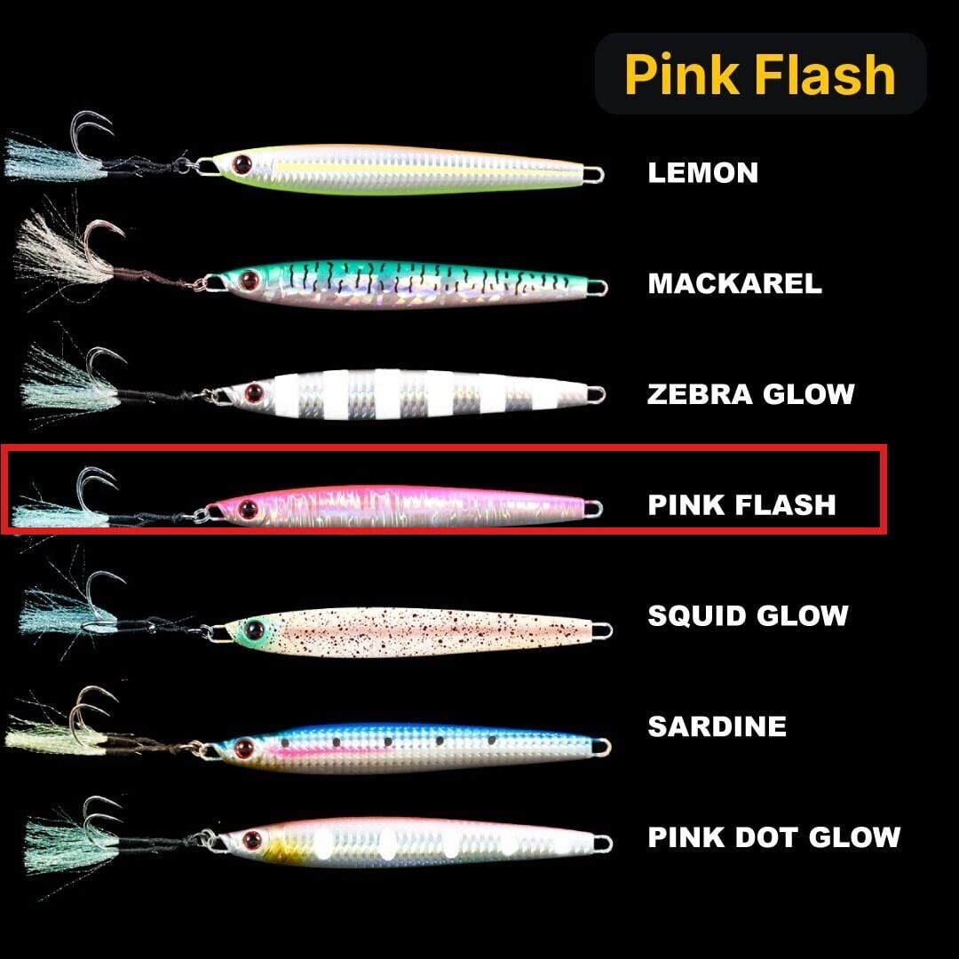 Ryuji Salty Jig 120gr Metal Yem Pink Flash