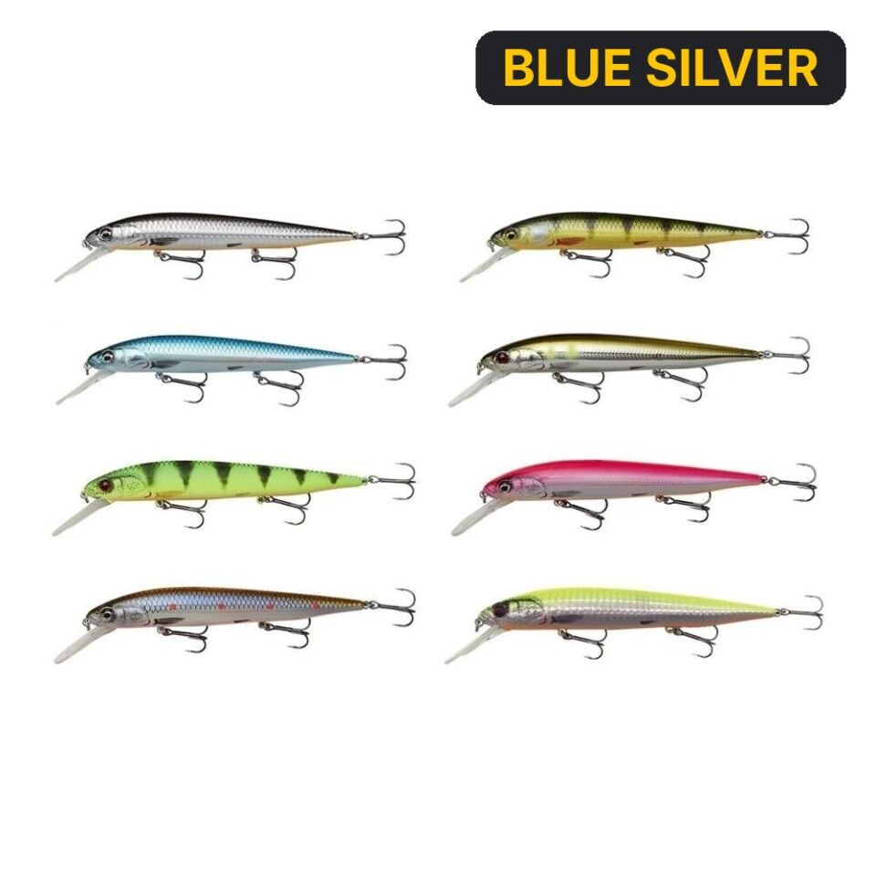 Savage Gear 3D Smelt Twitch N Roll MR 14 cm 20 gr BLUE SILVER