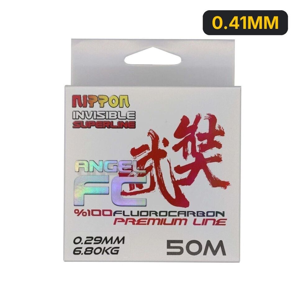Nippon Angel FluoroCarbon Misina 50 mt 0.41MM