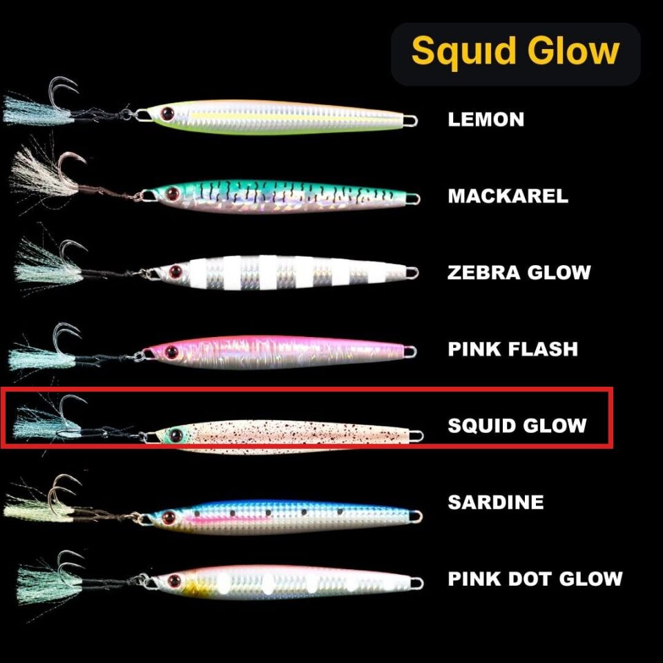 Ryuji Salty Jig 120gr Metal Yem Squıd Glow