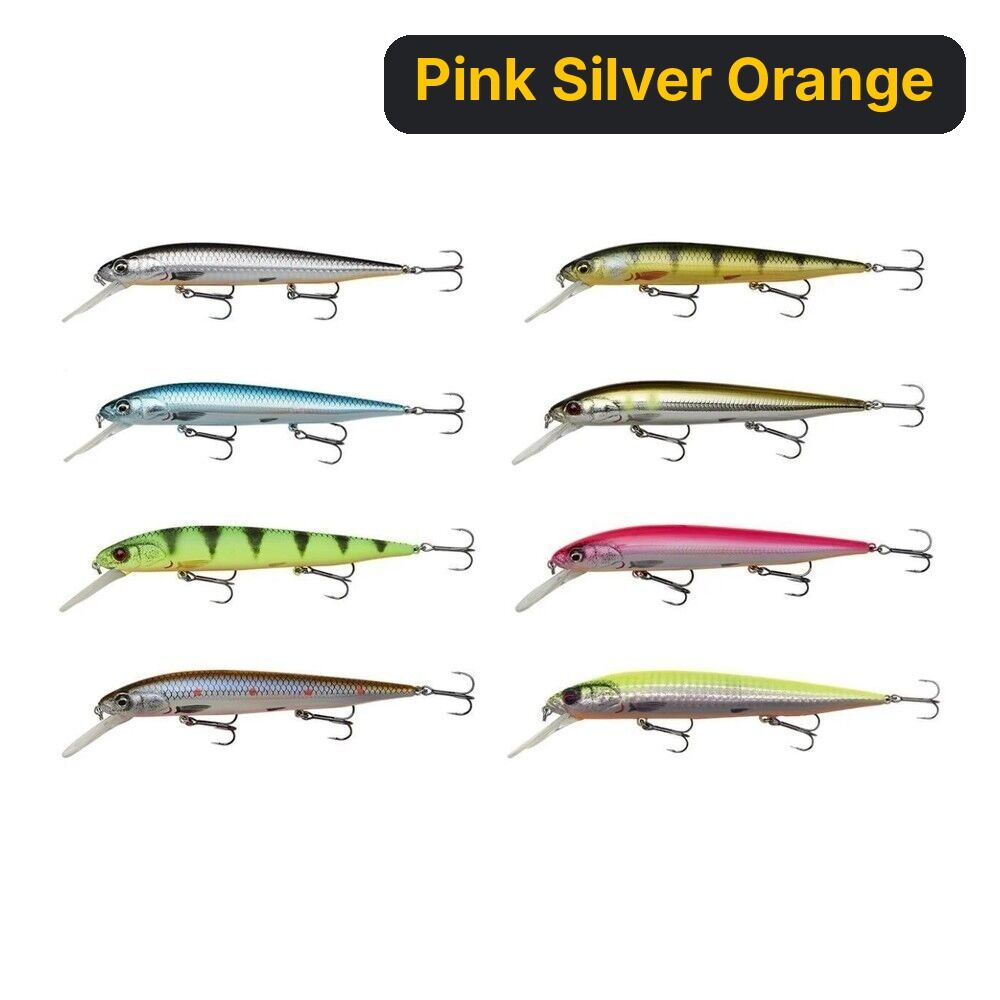 Savage Gear 3D Smelt Twitch N Roll MR 14 cm 20 gr Pink Silver Orange