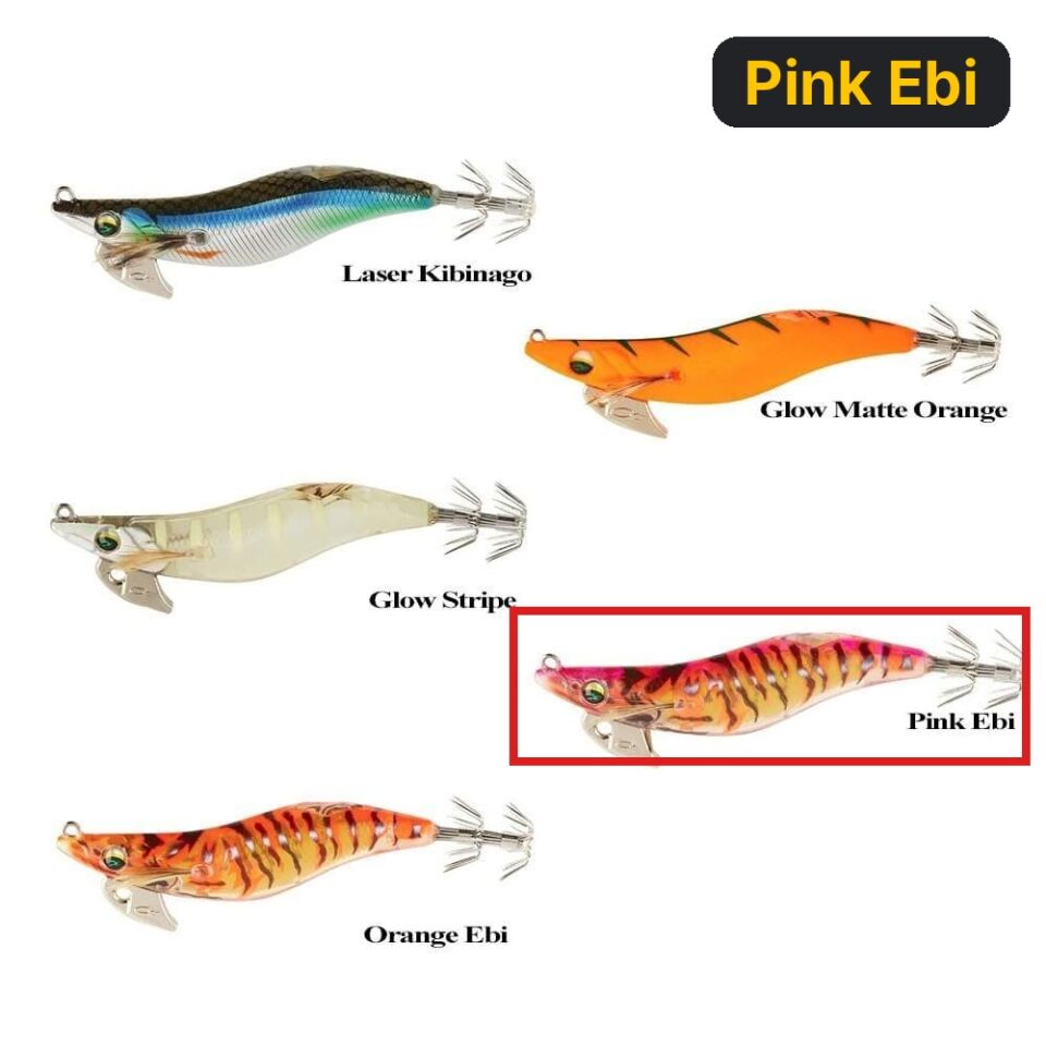 Daiwa Emeraldas Nude 30 Kalamar Zokası Pink Ebi