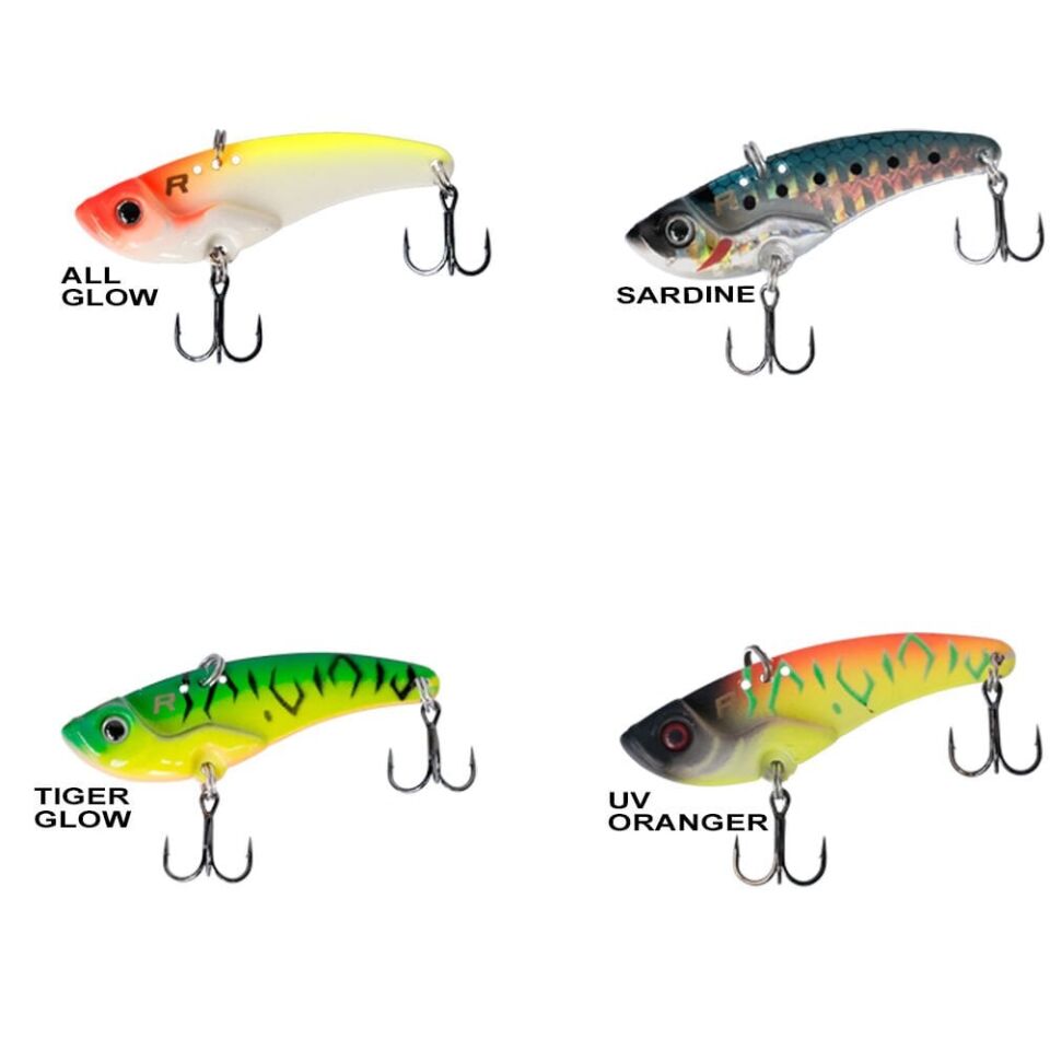 Ryuji Mirror Vib 9gr / 4.5cm Jig Yem Pink Zebra Glow