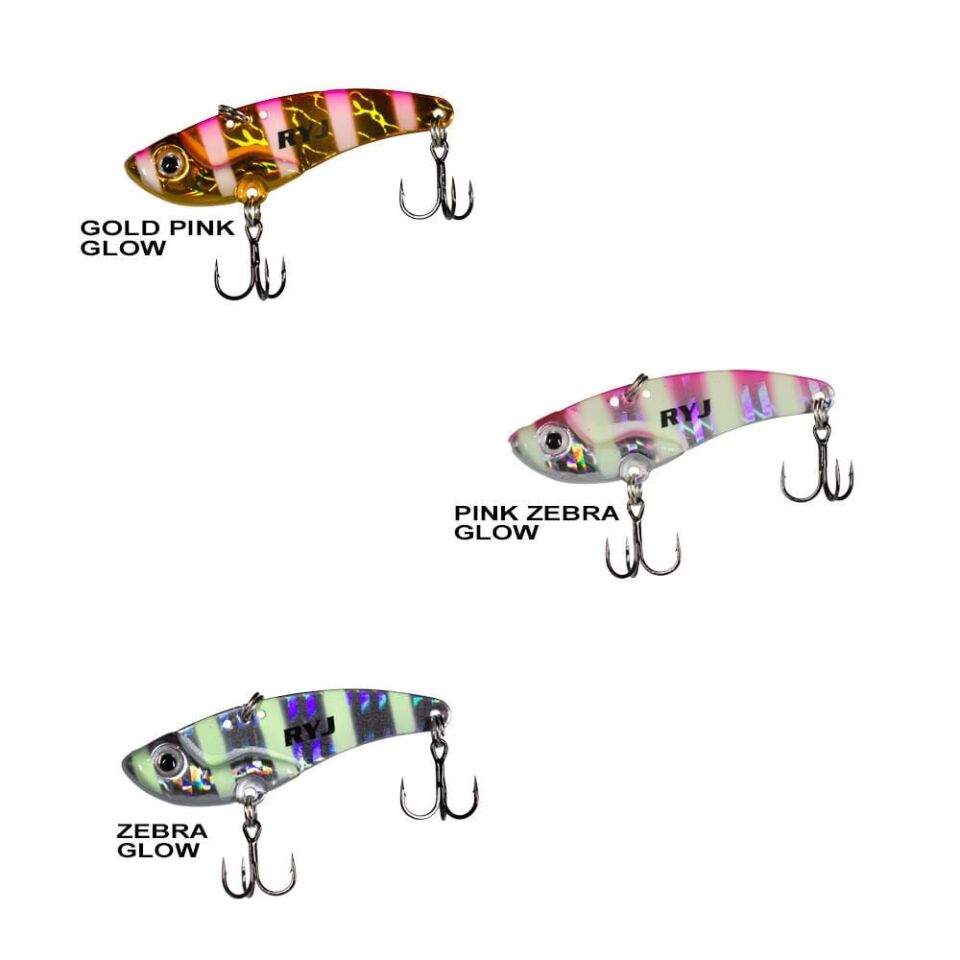 Ryuji Mirror Vib 9gr / 4.5cm Jig Yem Yellow Glow