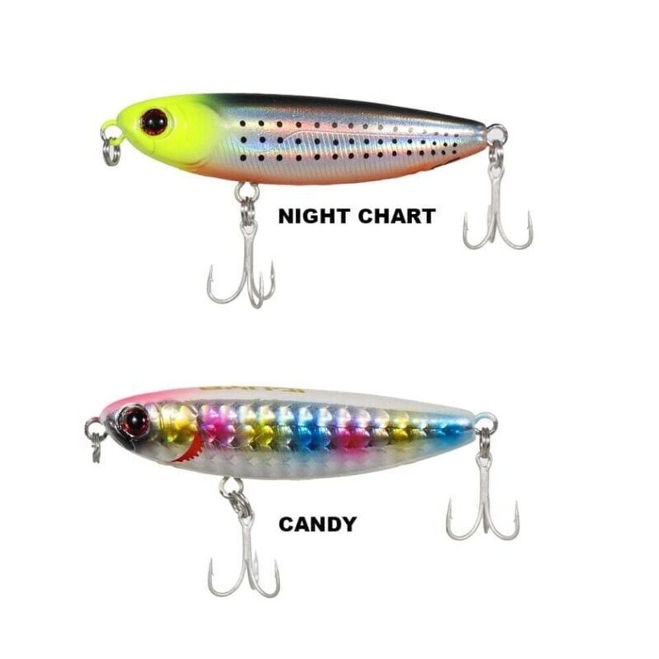 Ryuji Dog Strike 6cm 6gr Maket Yem Night Chart Uv