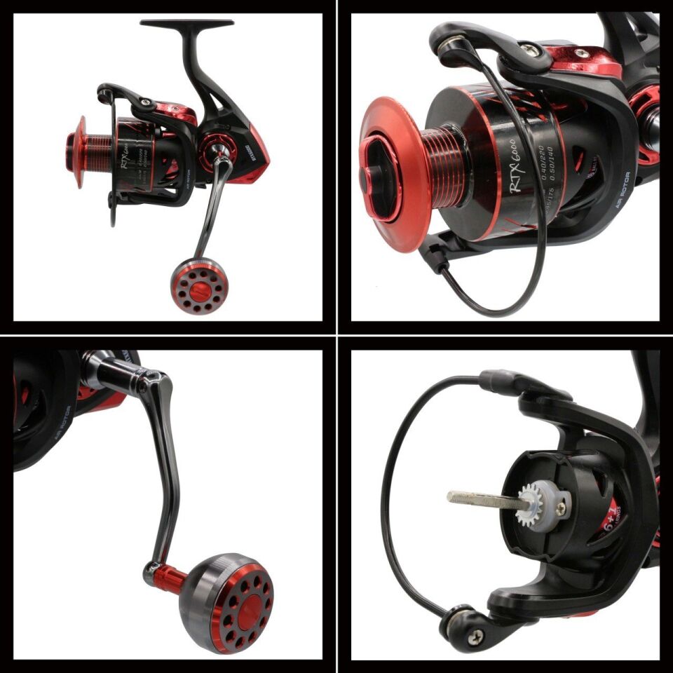 EUROFISH RTX Spin Makine 6+1 Bb 6000