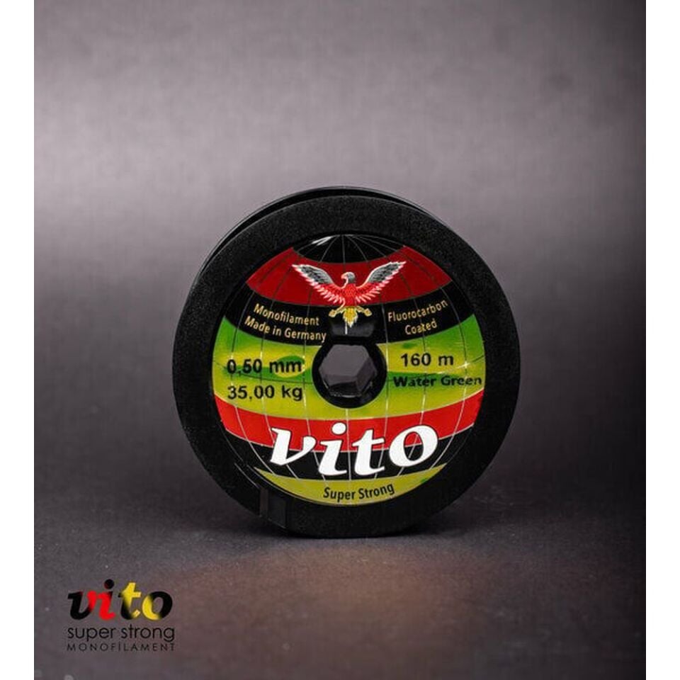 Vito 160 MT Yeşil  Fluorocarbon Kaplama Misina