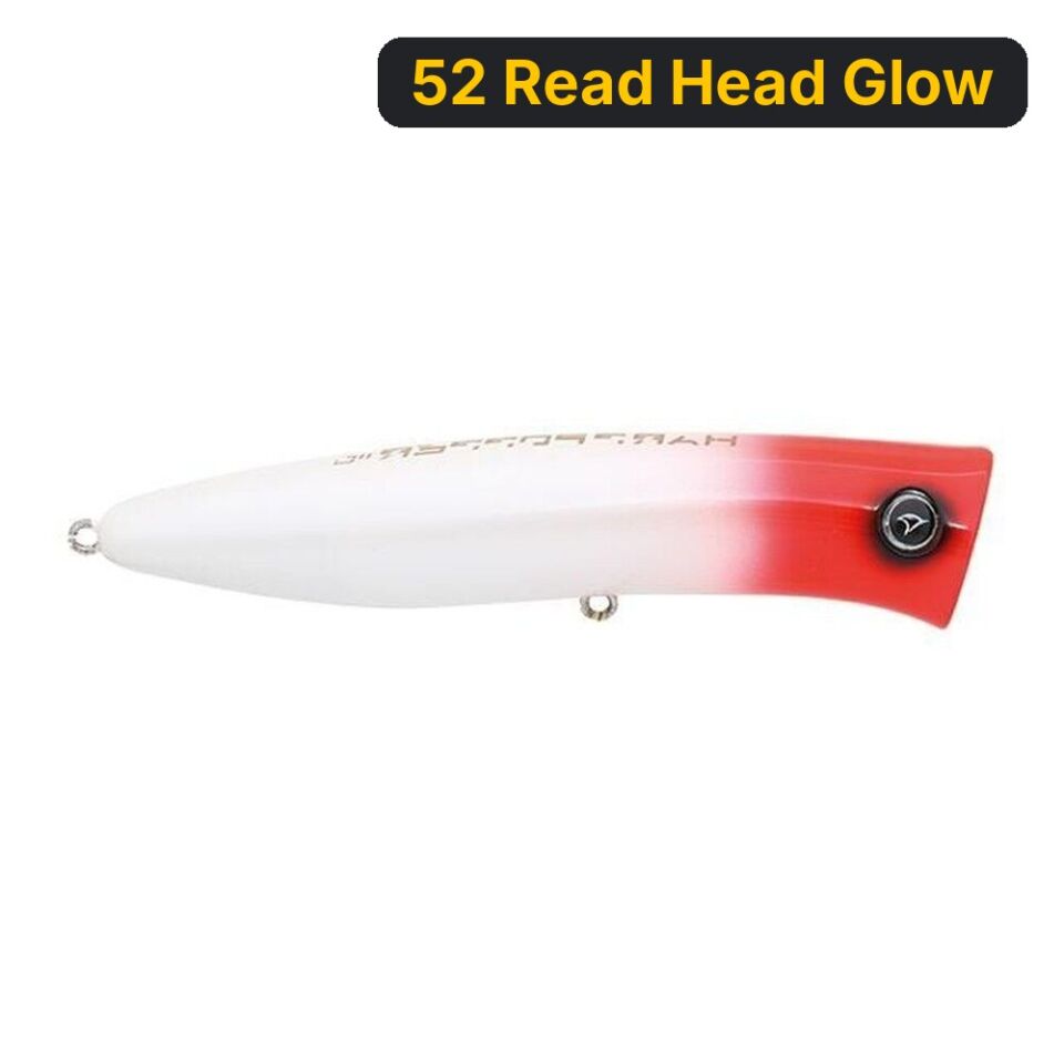 Hanfish Harp Popper 110 Hp Maket Balık 52 Read Head Glow