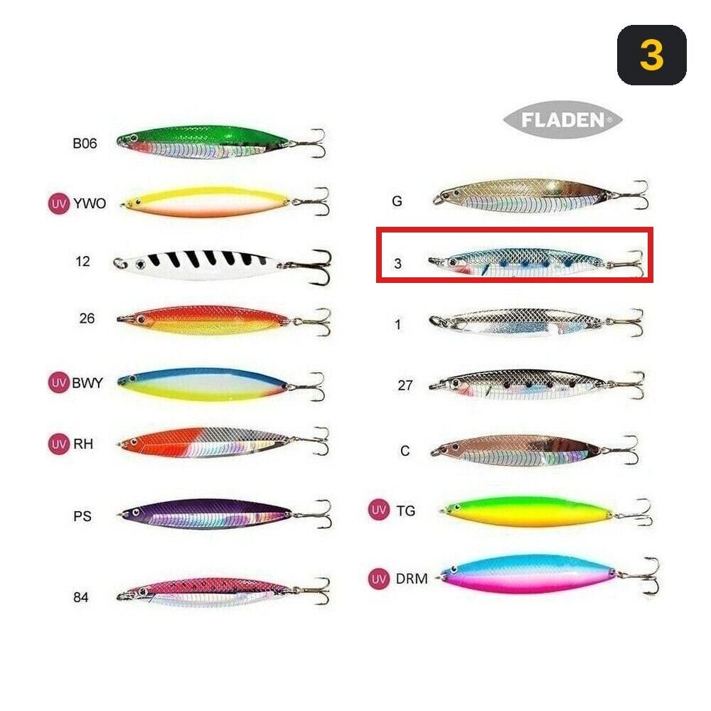 Fladen Nidingen Lüfer Kaşik 22 G 3