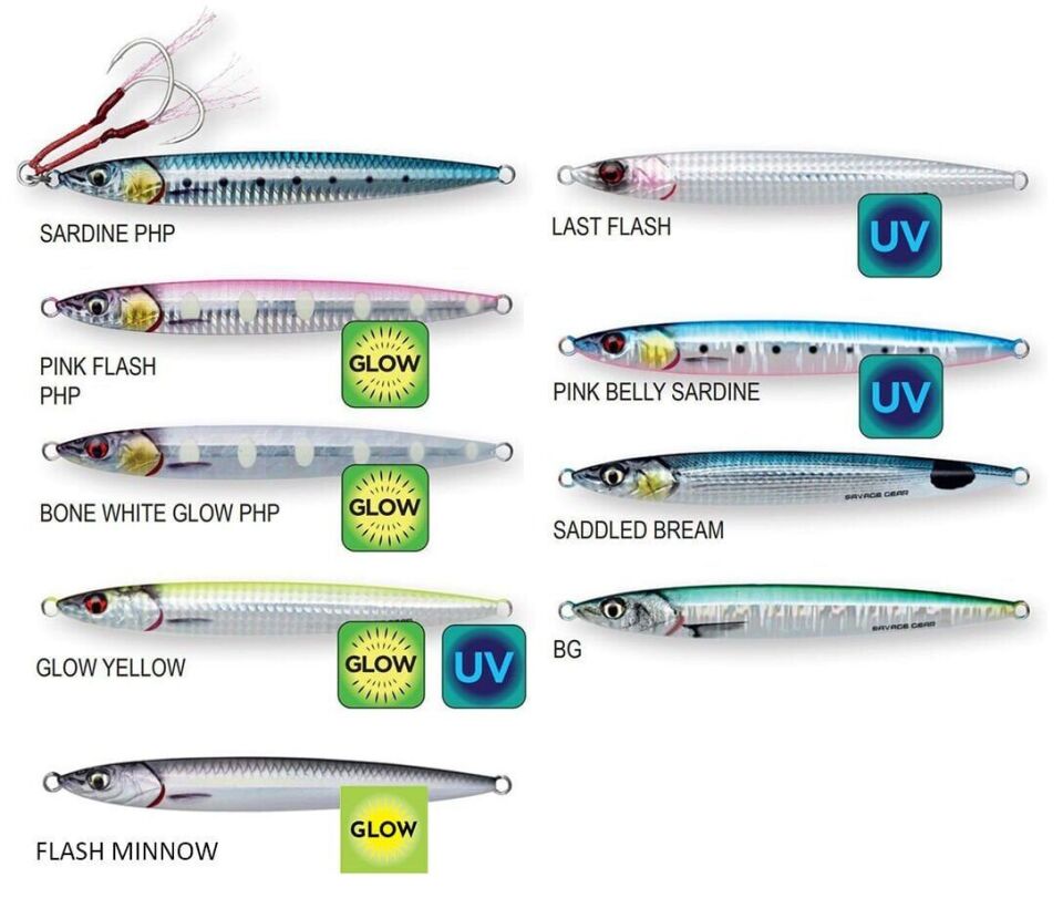 Savage gear 3D Slim Jig Minnow 80 gr 14 cm Metal Yem