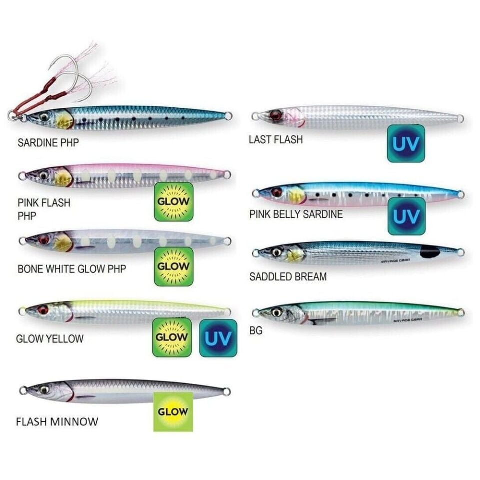 Savage gear 3D Slim Jig Minnow 80 gr 14 cm Metal Yem