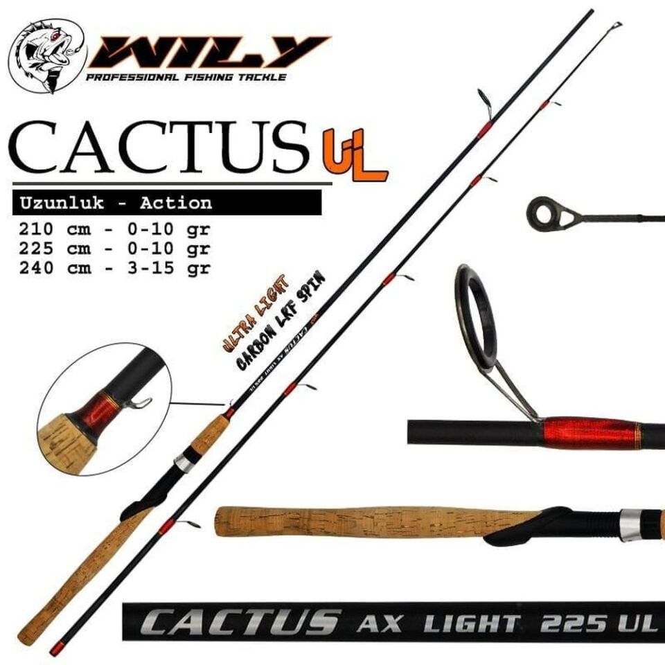 Wily Cactus 240 cm Lrf Kamış 3 - 15 gr
