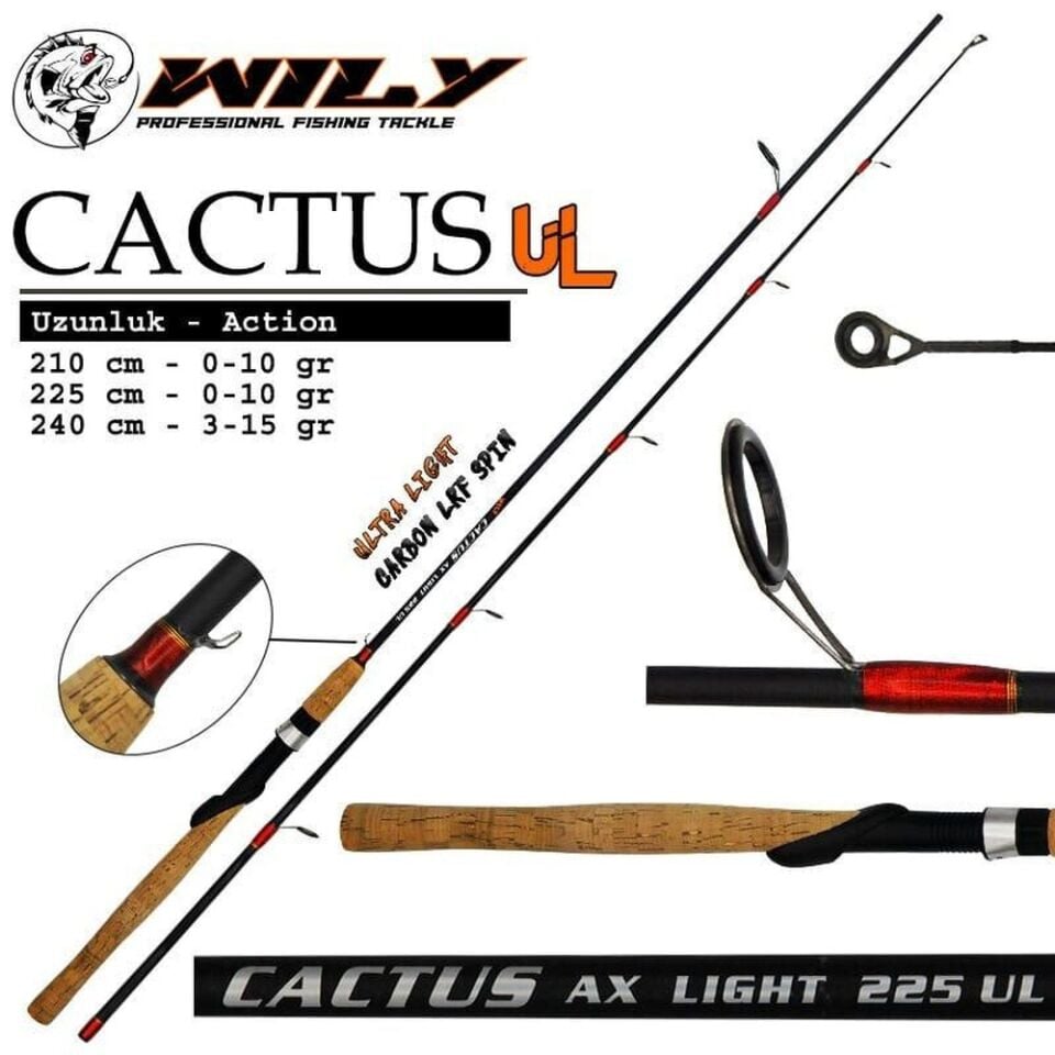 Wily Cactus 240 cm Lrf Kamış 3 - 15 gr