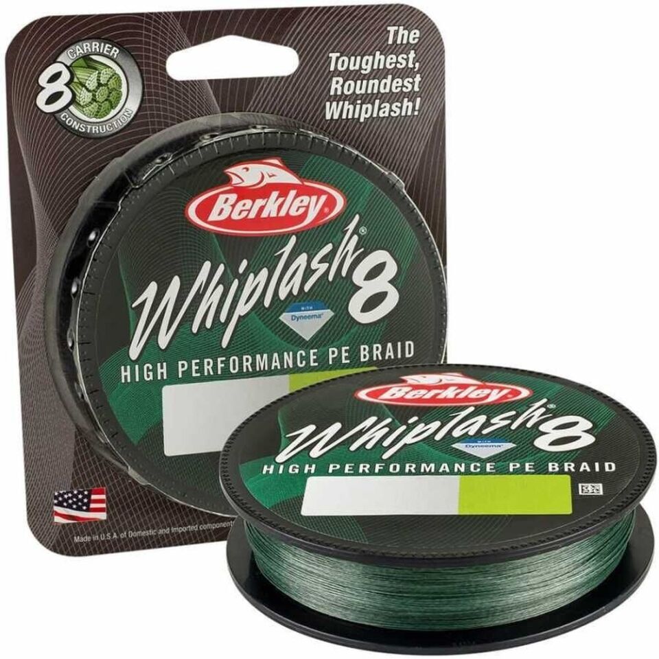 Berkley Whiplash 8 Braid İp Misina Moss Green 150MT