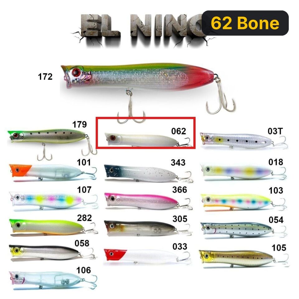 Fujin Elnino 13cm 31.5gr Maket Balık 62 Bone