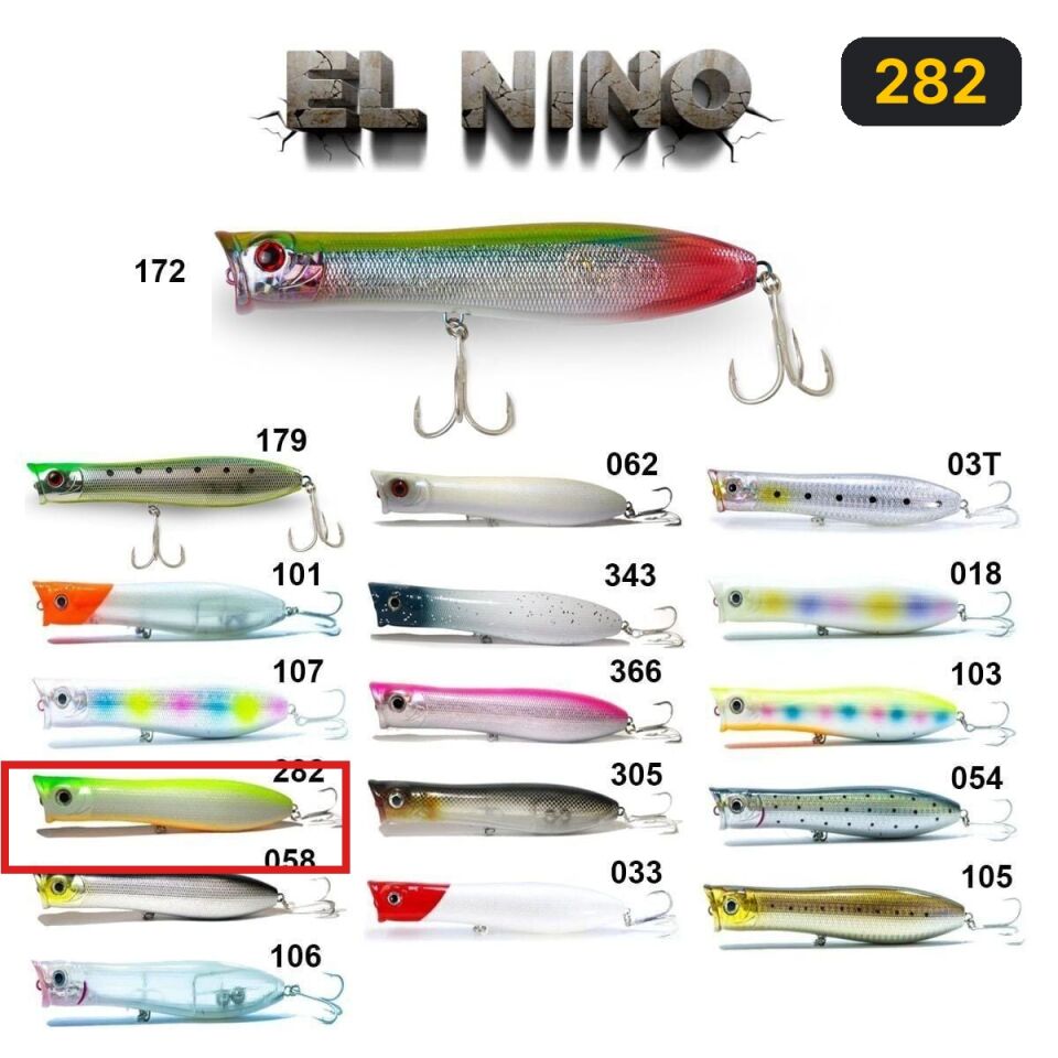 Fujin Elnino 13cm 31.5gr Maket Balık 282