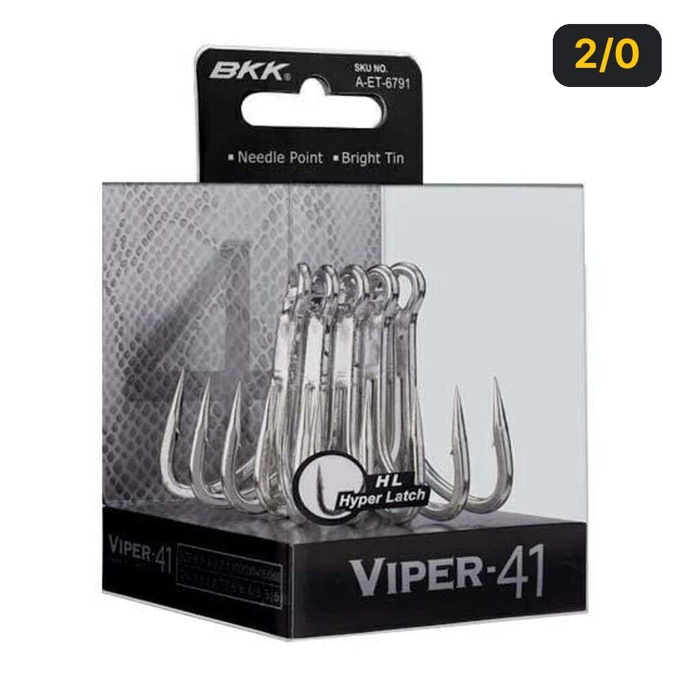 BKK Viper-41 Üçlü Olta İğnesi 2/0