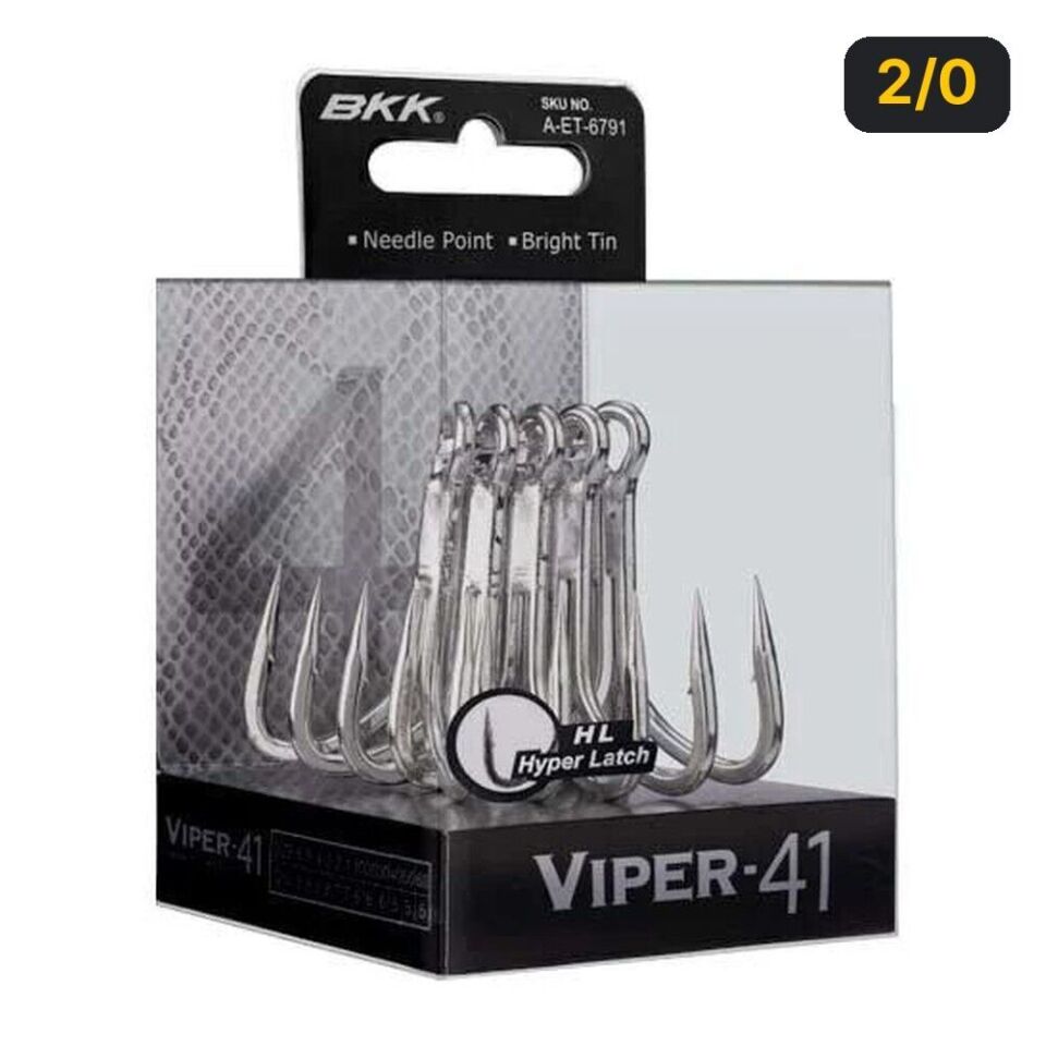 BKK Viper-41 Üçlü Olta İğnesi 2/0