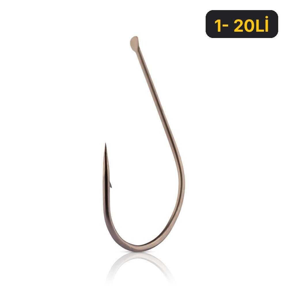 Mustad Alpha Point Allround 496AP Olta İğnesi NO:1- 20Lİ