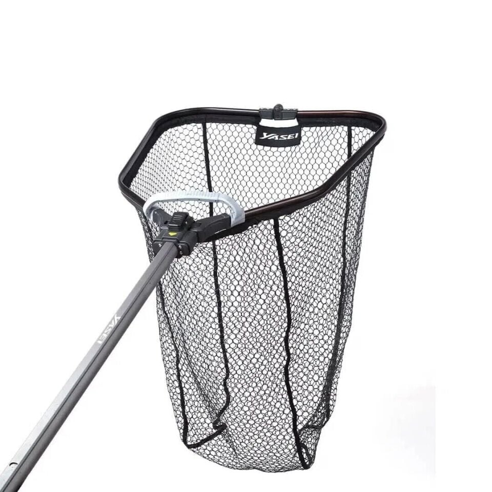 Shimano Yasei Large Rubber Net Katlanır Balıkçı Kepçesi