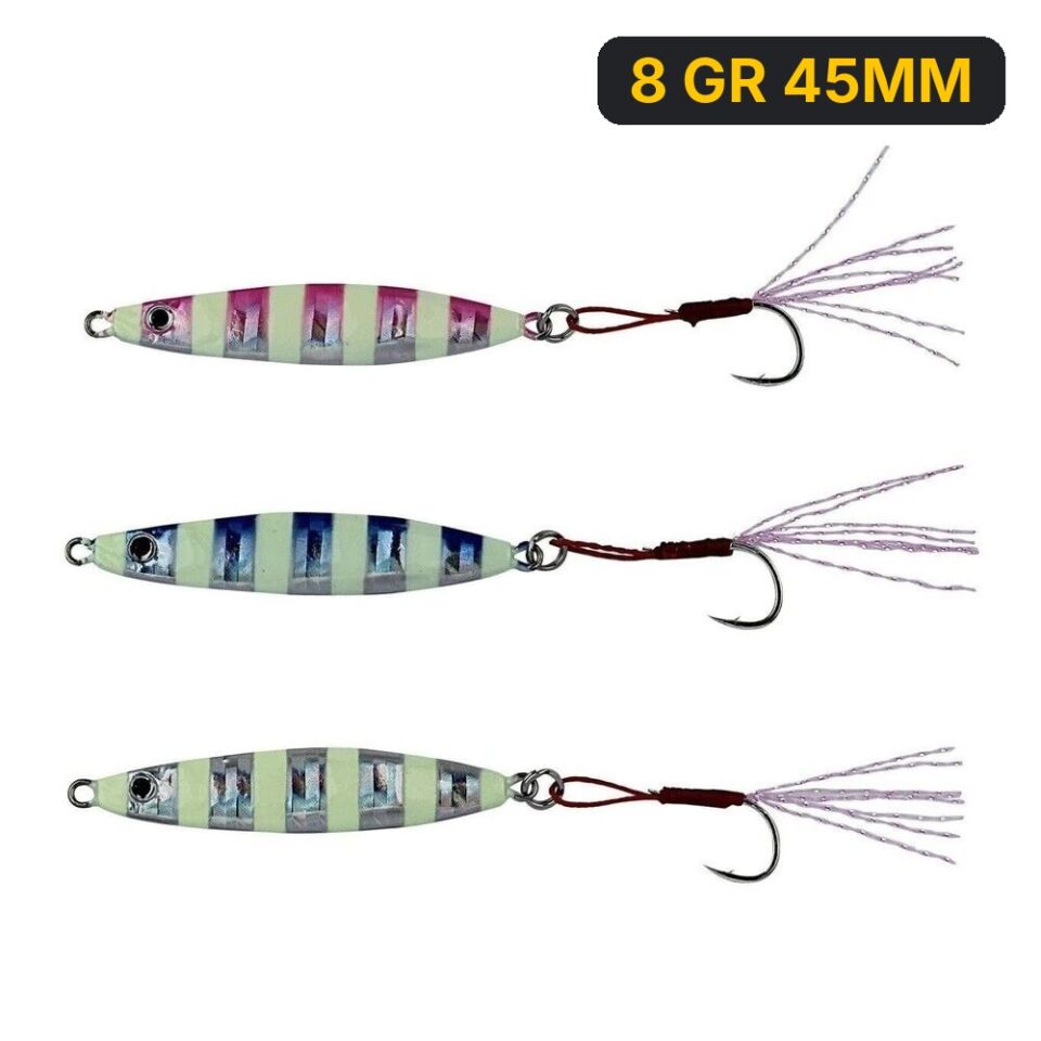 Savage gear Psycho Sprat Lrf 3 Adet (Turkısh Zebra Mıx) Suni Yem 8 GR 45MM