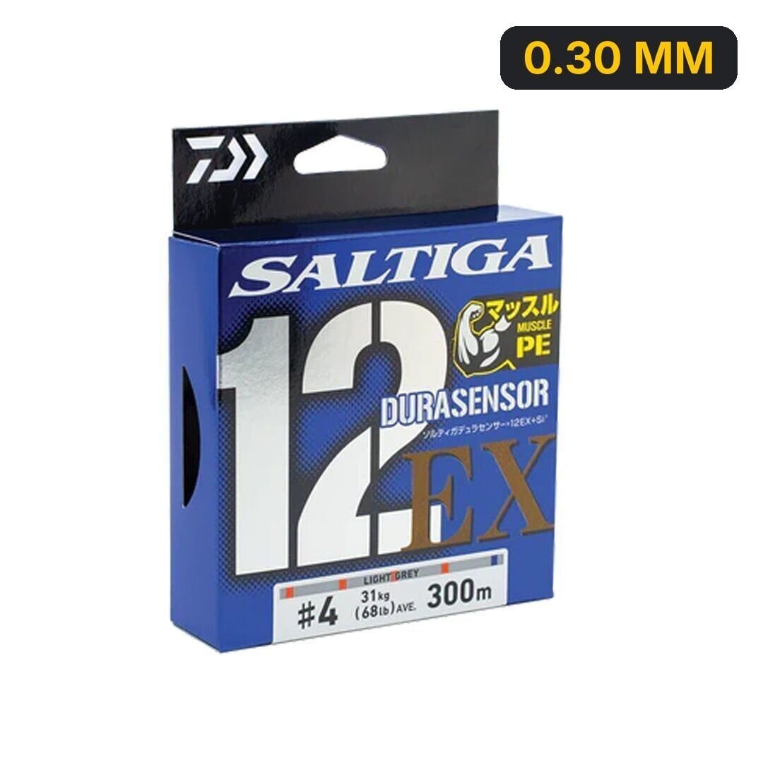 Daiwa Saltiga Dura 12 Braid 300m Multicolor İp Misina 0.30 MM