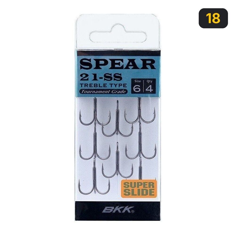 BKK Spear-21 SS Üçlü Olta İğnesi 18