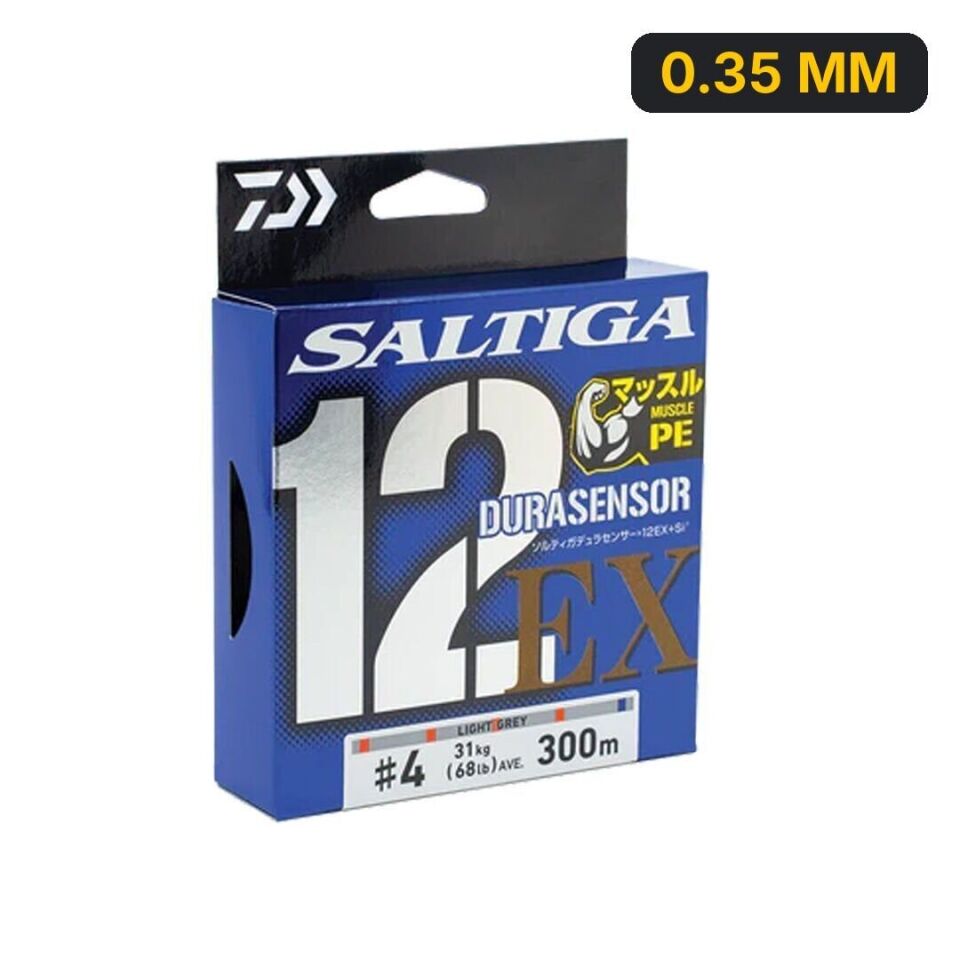 Daiwa Saltiga Dura 12 Braid 300m Multicolor İp Misina 0.35 MM