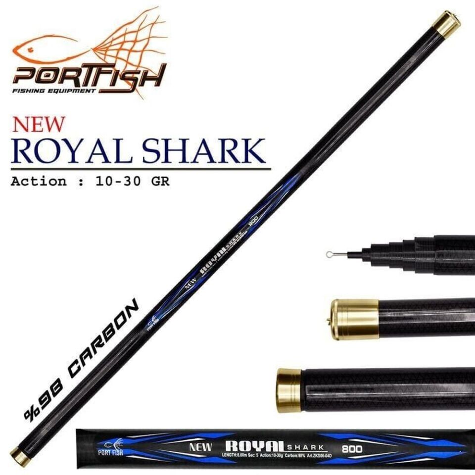Portfish New Royal Carbon Göl Kamışı 800 cm 10-30 gr
