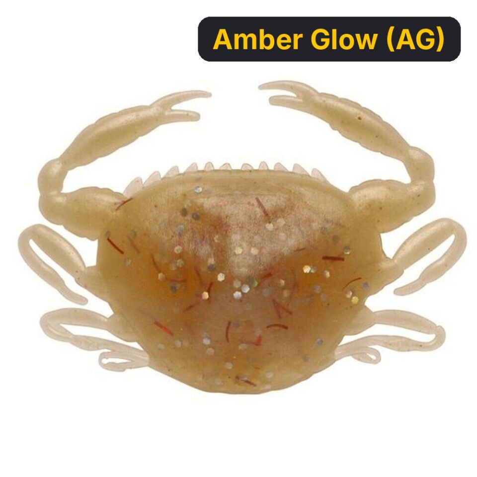 Berkley Gulp Peeler 5cm LRF Silikon Yengeç Amber Glow (AG)