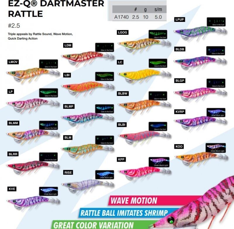Duel A1747 Ez-Q Dartmaster Rattle 3.5 19 gr