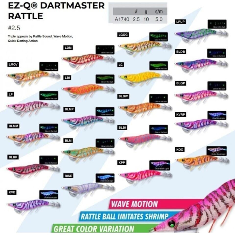 Duel A1747 Ez-Q Dartmaster Rattle 3.5 19 gr Kalamar Zokası