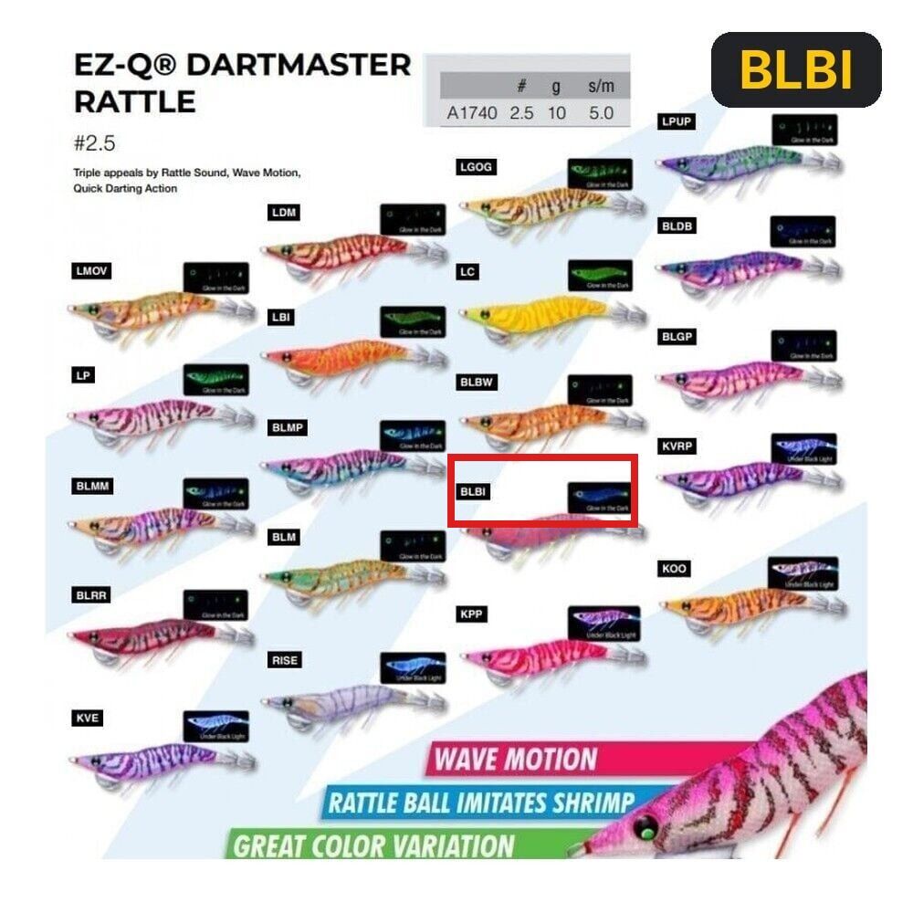 Duel A1747 Ez-Q Dartmaster Rattle 3.5 19 gr Kalamar Zokası BLBI