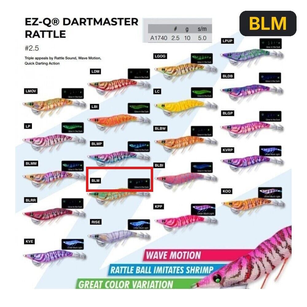 Duel A1747 Ez-Q Dartmaster Rattle 3.5 19 gr Kalamar Zokası BLM