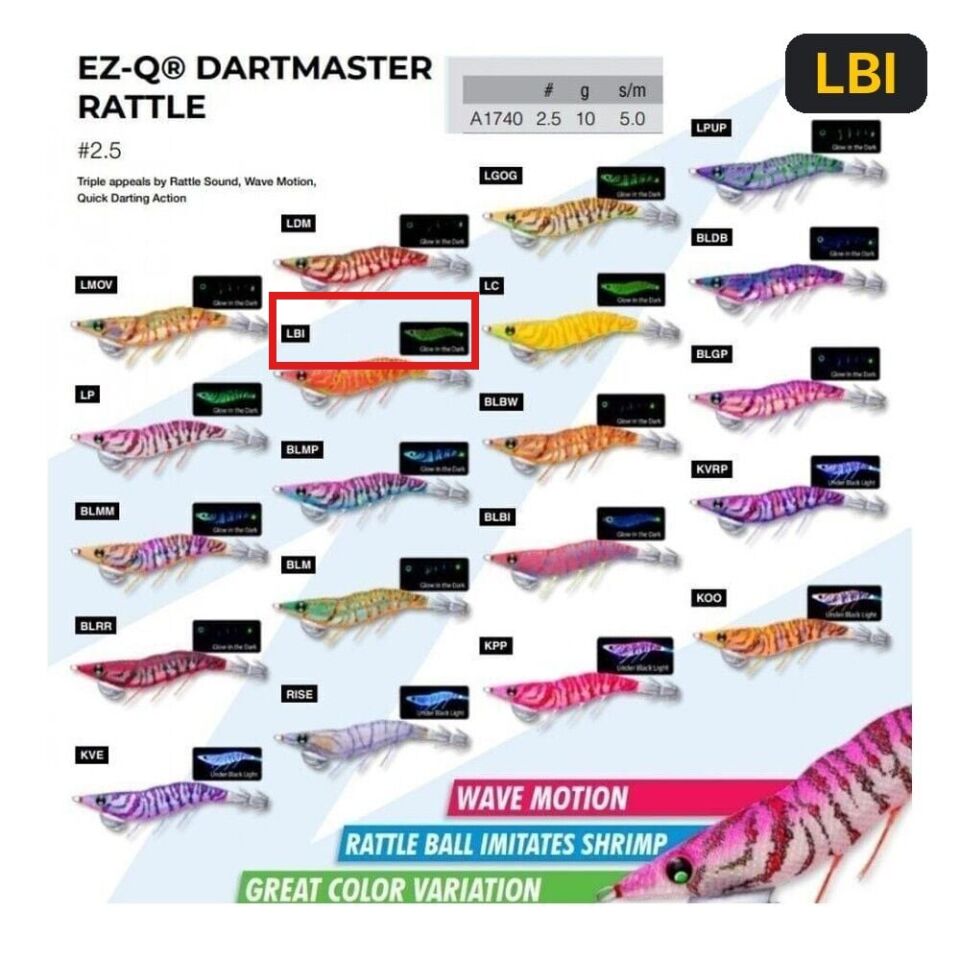 Duel A1747 Ez-Q Dartmaster Rattle 3.5 19 gr Kalamar Zokası LBI