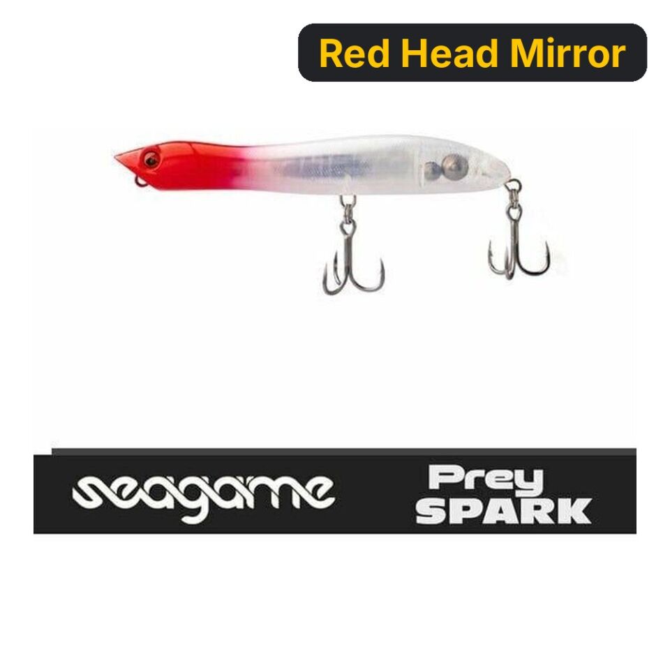 Seagame Prey Spark 135F 26G Maket Yem Red Head Mirror