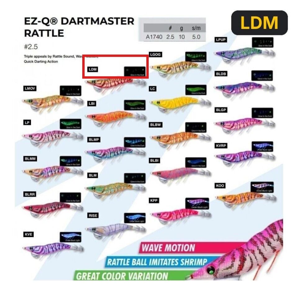 Duel A1747 Ez-Q Dartmaster Rattle 3.5 19 gr Kalamar Zokası LDM
