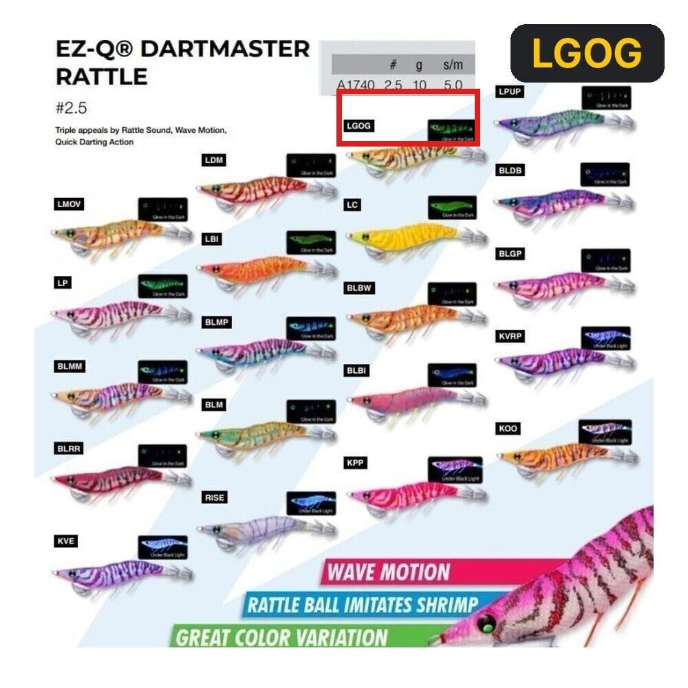 Duel A1747 Ez-Q Dartmaster Rattle 3.5 19 gr Kalamar Zokası LGOG