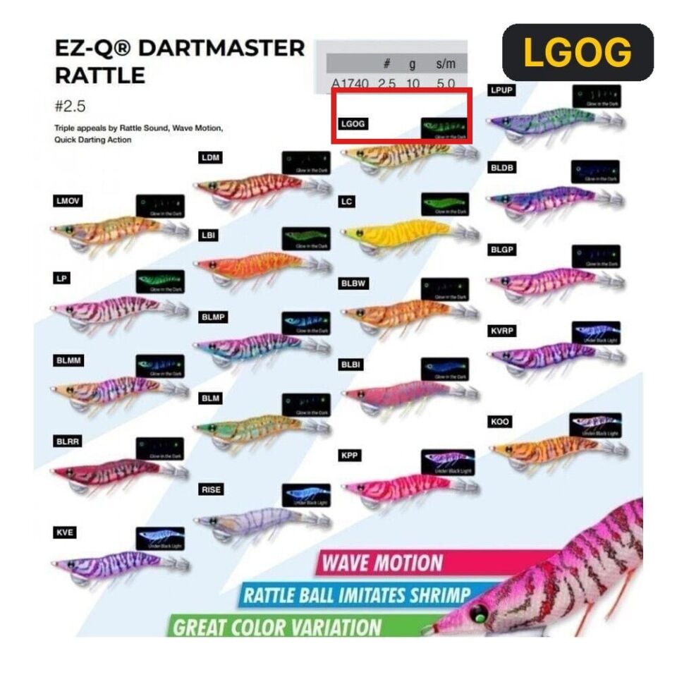 Duel A1747 Ez-Q Dartmaster Rattle 3.5 19 gr Kalamar Zokası LGOG